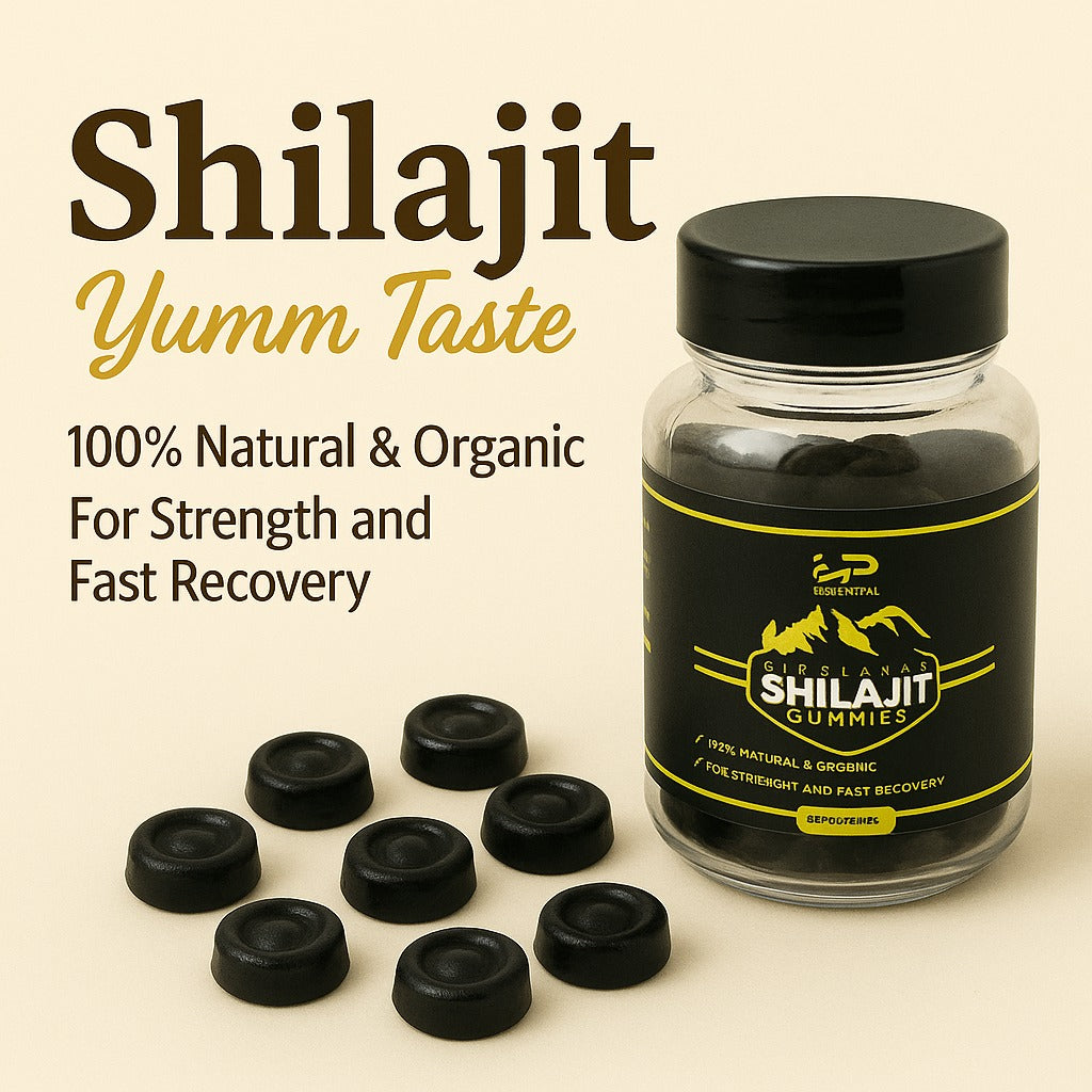"Pure Himalayan Shilajit – 100% Natural Energy & Strength Booster for Men & Women"